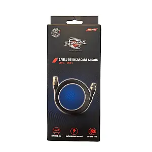 CARMAX CABLU DE INCARCARE 1M USB-A/TYPE-C 18W Preț redus