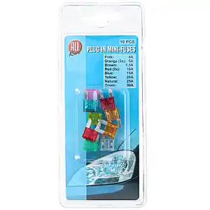 Preț redus Set siguranţe lame mini 10buc. - All Ride