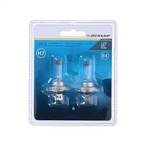 Transport gratuit DUNLOP SET BEC 2BUC H7 12V 55W