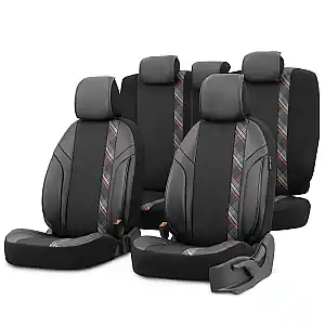 Cumpără online OTOM HUSE SCAUN HORIZON NEGRU/ROSU