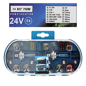 Nu rata ALL RIDE SET BEC 30PCS H7 24V + SIGURANTE