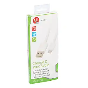 ALL RIDE CABLU INC. MICRO USB 1.2M 2A Ofertă de sezon
