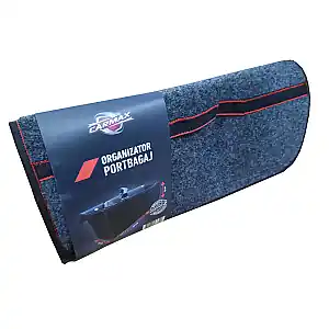 Bestseller Carmax organizator portbagaj mochetă 50X15X22 cm