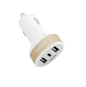 Stecher auto 2xUSB si 1 tip C 12-24V Fifo Cel mai bun preț