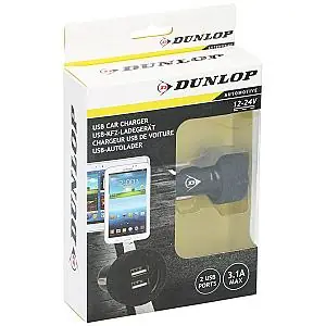 Stecher cu 2 iesiri 12/24V 3.1A Dunlop Livrare rapidă