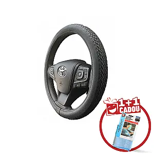 Ultima șansă Husă volan auto - Negru - CARMAX