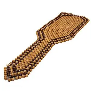 Protector scaun din bambus cu bile 127x38cm - Carmax Expediere rapidă