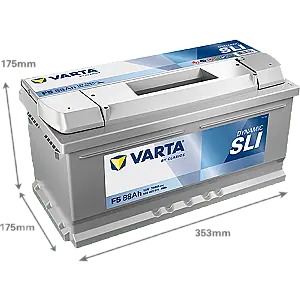 ACUMULATOR 88AH VARTA DYNAMIC SLI F5 Retur gratuit