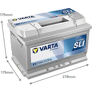 Reducere specială ACUMULATOR VARTA DYNAMIC SLI 70AH E9