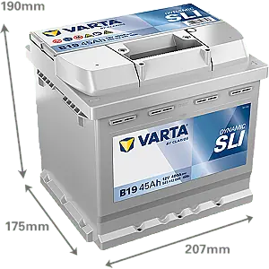 ACUMULATOR VARTA DYNAMIC SLI 45AH B19 Reducere extra